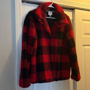 Soft Plaid Jacket